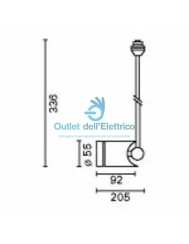 Iguzzini 3.8426.001.0 Lam.tec.zoom 50w12vc/ as.d.l300